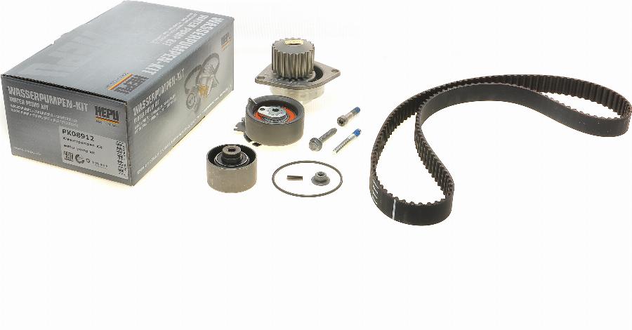 Hepu PK08912 - Water Pump & Timing Belt Set onlydrive.pro