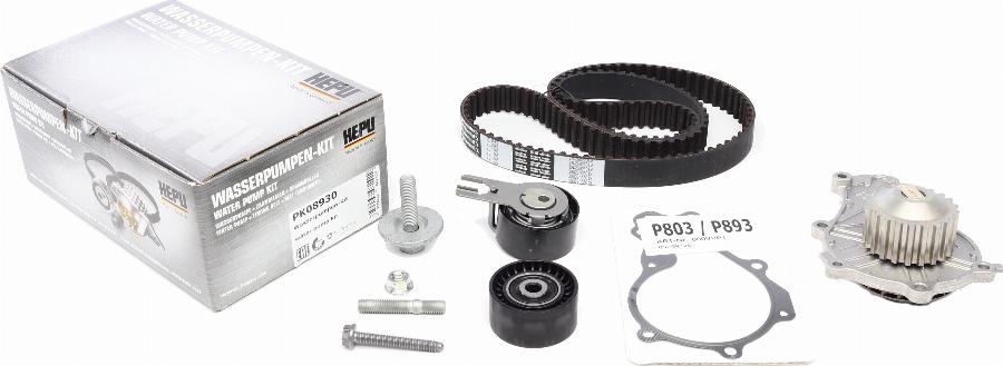 Hepu PK08930 - Water Pump & Timing Belt Set onlydrive.pro