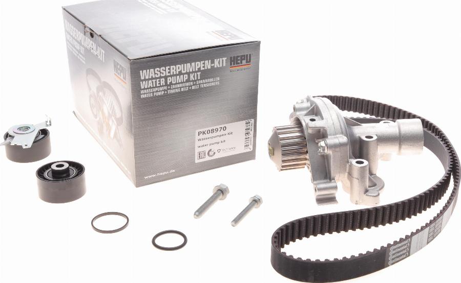 Hepu PK08970 - Water Pump & Timing Belt Set onlydrive.pro