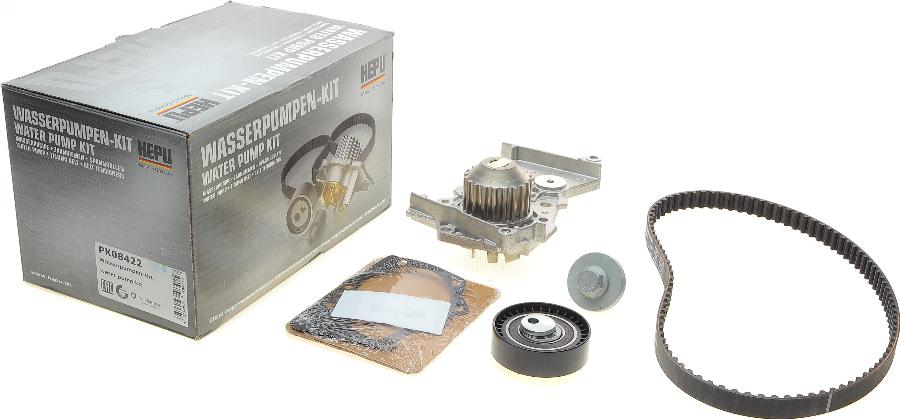 Hepu PK08422 - Water Pump & Timing Belt Set onlydrive.pro