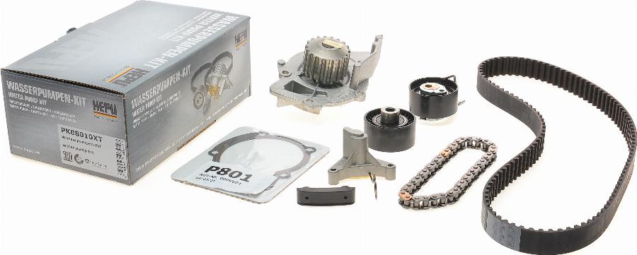 Hepu PK08010XT - Water Pump & Timing Belt Set onlydrive.pro