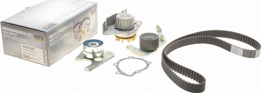 Hepu PK08360 - Water Pump & Timing Belt Set onlydrive.pro