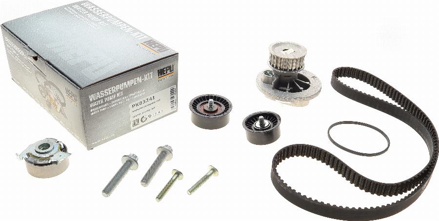 Hepu PK03241 - Water Pump & Timing Belt Set onlydrive.pro