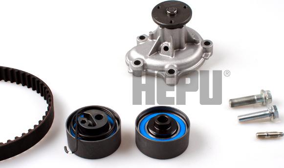 Hepu PK03261 - Water Pump & Timing Belt Set onlydrive.pro