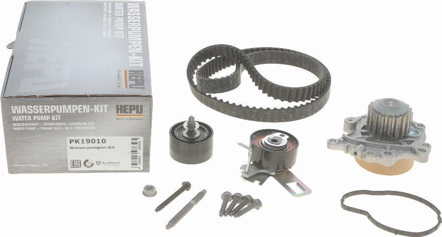 Hepu PK19010 - Water Pump & Timing Belt Set onlydrive.pro