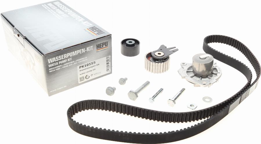 Hepu PK10555 - Water Pump & Timing Belt Set onlydrive.pro