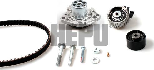 Hepu PK10893 - Water Pump & Timing Belt Set onlydrive.pro
