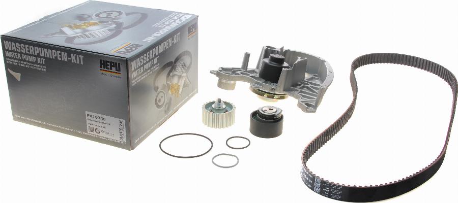 Hepu PK10340 - Water Pump & Timing Belt Set onlydrive.pro