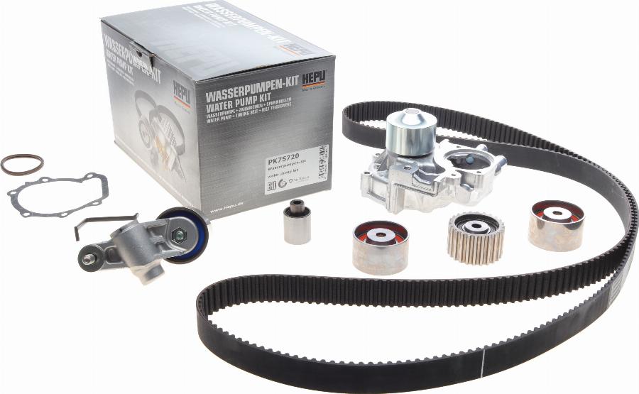 Hepu PK75720 - Water Pump & Timing Belt Set onlydrive.pro