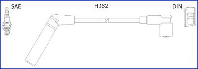 Hitachi 134478 - Ignition Cable Kit onlydrive.pro