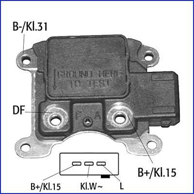 Hitachi 130040 - Voltage regulator, alternator onlydrive.pro