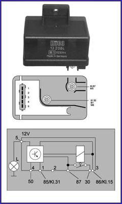 Hitachi 132084 - Реле, система накаливания onlydrive.pro