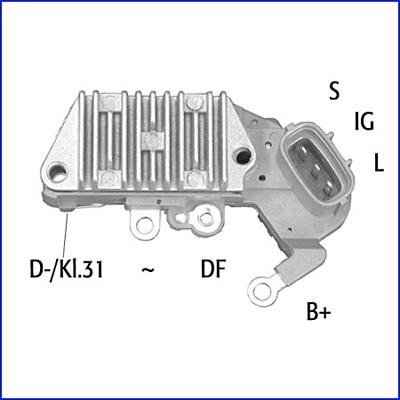 Hitachi 132890 - Ģeneratora sprieguma regulators onlydrive.pro