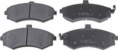 Hyundai 5810117A010 - Brake Pad Set, disc brake onlydrive.pro