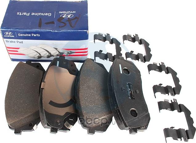 Hyundai 58101-D7A00 - Brake Pad Set, disc brake onlydrive.pro