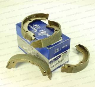 Hyundai 583502EA00 - Brake Shoe Set, parking brake onlydrive.pro