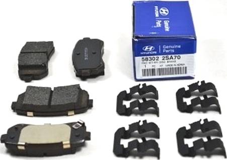 Hyundai 58302-2SA70 - Brake Pad Set, disc brake onlydrive.pro