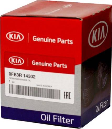 Hyundai 0FE3R14302 - Oil Filter onlydrive.pro