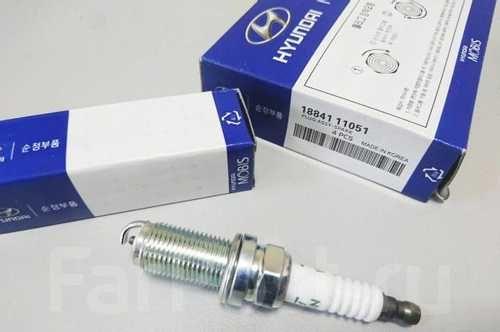 Hyundai 18841-11051 - Spark plug & cable: 4 pcs. onlydrive.pro