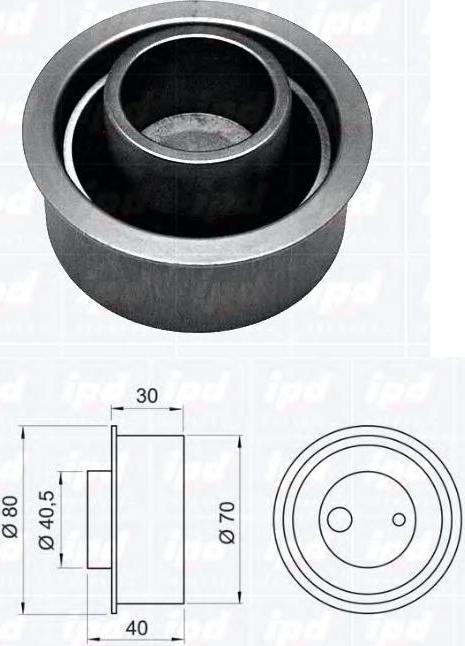 Hyundai 24410-23500 - Tensioner Pulley, timing belt onlydrive.pro