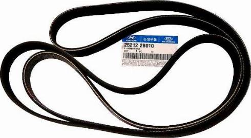 Hyundai 25212-2B010 - V-Ribbed Belt onlydrive.pro