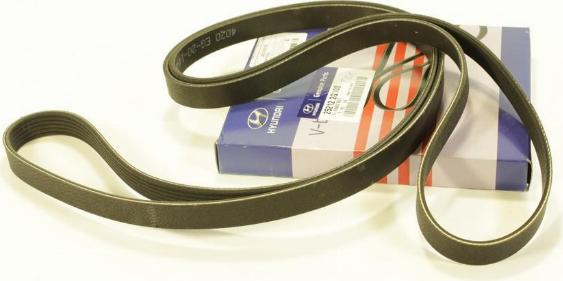 Hyundai 25212-2G100 - V-Ribbed Belt onlydrive.pro