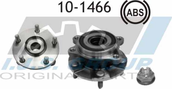 IJS GROUP 10-1466 - Bearing Kit, wheel hub onlydrive.pro