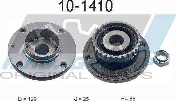 IJS GROUP 10-1410 - Bearing Kit, wheel hub onlydrive.pro