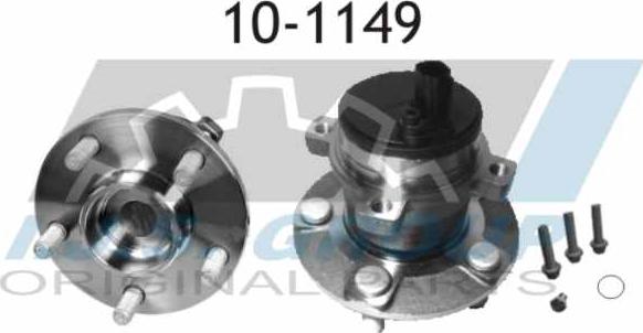 IJS GROUP 10-1149 - Bearing Kit, wheel hub onlydrive.pro