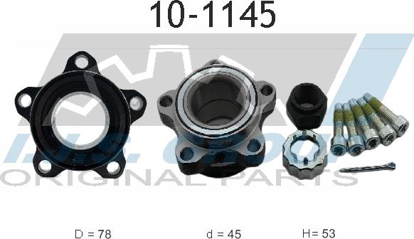 IJS GROUP 10-1145 - Bearing Kit, wheel hub onlydrive.pro