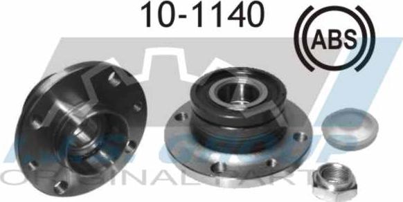 IJS GROUP 10-1140 - Bearing Kit, wheel hub onlydrive.pro
