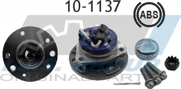 IJS GROUP 10-1137 - Bearing Kit, wheel hub onlydrive.pro