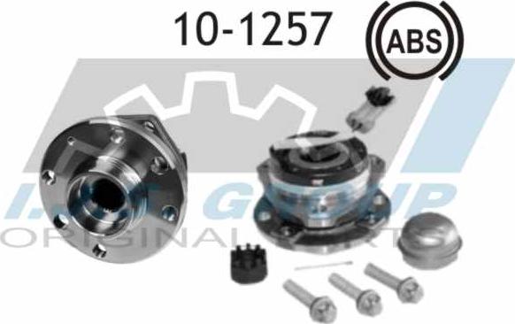 IJS GROUP 10-1257 - Bearing Kit, wheel hub onlydrive.pro