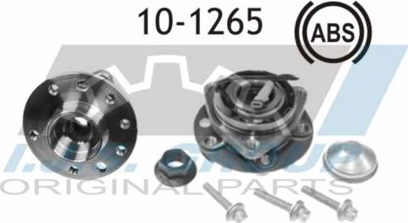 IJS GROUP 10-1265 - Bearing Kit, wheel hub onlydrive.pro
