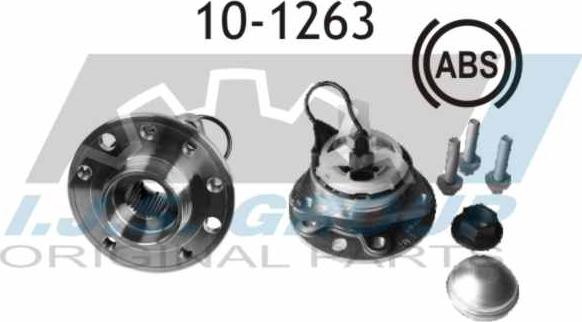 IJS GROUP 10-1263 - Bearing Kit, wheel hub onlydrive.pro