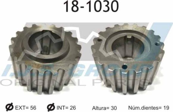 IJS GROUP 18-1030 - Gear, crankshaft onlydrive.pro