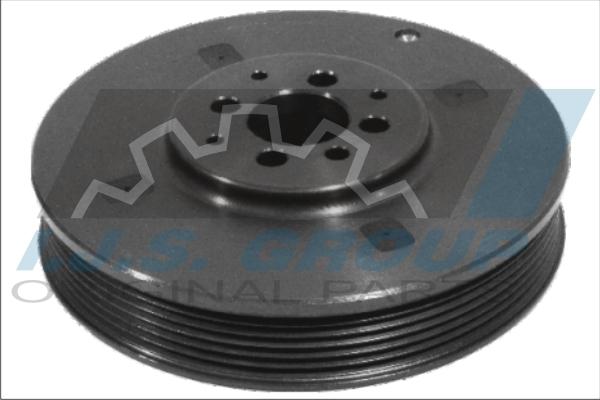 IJS GROUP 17-1010 - Belt Pulley, crankshaft onlydrive.pro