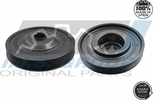 IJS GROUP 17-1082 - Belt Pulley, crankshaft onlydrive.pro