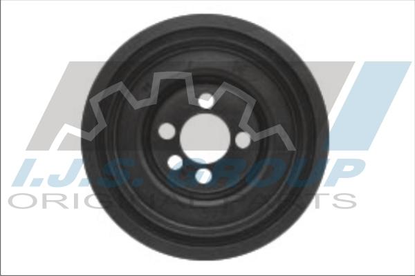 IJS GROUP 17-1107 - Belt Pulley, crankshaft onlydrive.pro