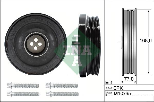 INA 544 0130 20 - Шкив коленчатого вала onlydrive.pro