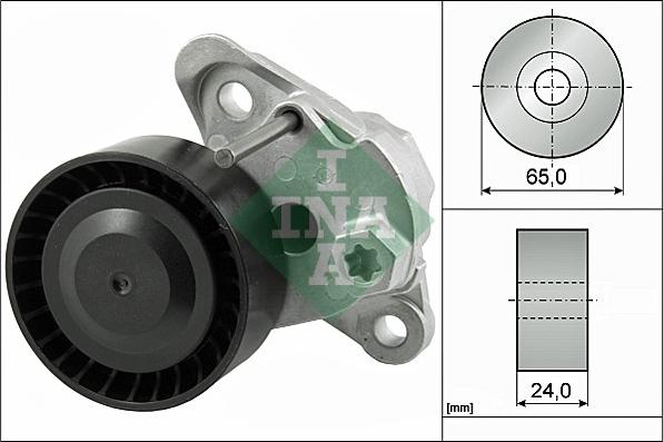 INA 534 0497 10 - Натяжитель, поликлиновый ремень onlydrive.pro