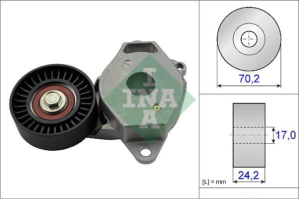 INA 534 0409 10 - Belt Tensioner, v-ribbed belt onlydrive.pro