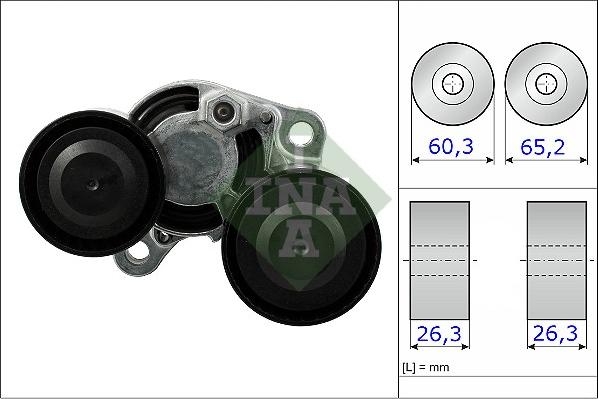 INA 534 0482 10 - Belt Tensioner, v-ribbed belt onlydrive.pro