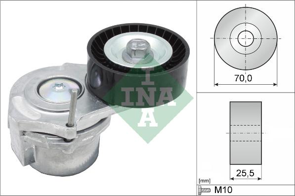 INA 534 0438 10 - Hihnankiristin, moniurahihna onlydrive.pro