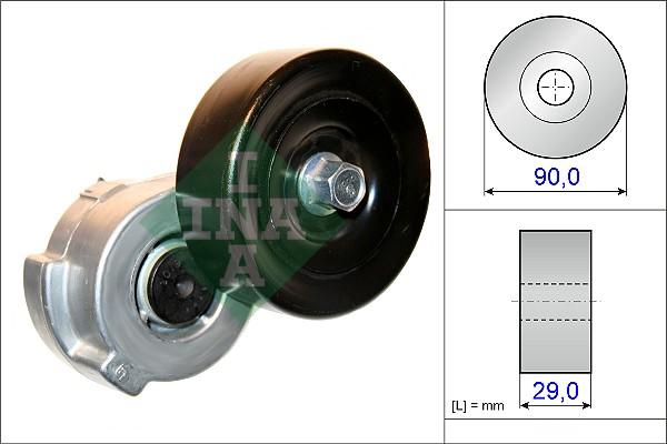 INA 534 0421 10 - Belt Tensioner, v-ribbed belt onlydrive.pro