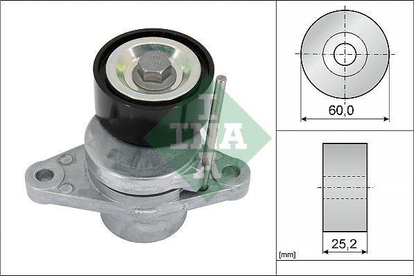 INA 534 0474 10 - Belt Tensioner, v-ribbed belt onlydrive.pro