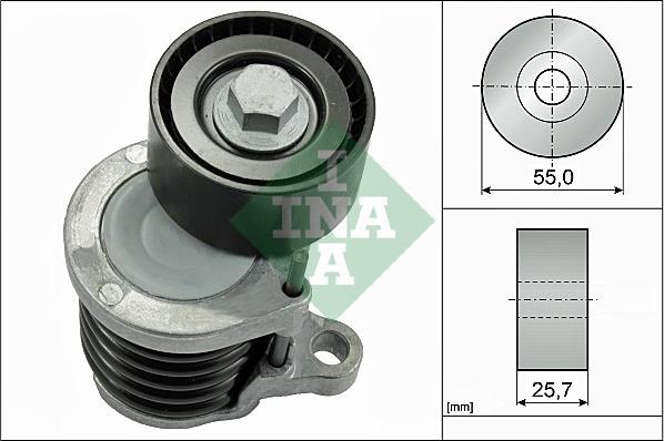 INA 534 0591 10 - Belt Tensioner, v-ribbed belt onlydrive.pro