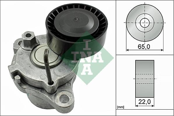 INA 534 0550 10 - Belt Tensioner, v-ribbed belt onlydrive.pro