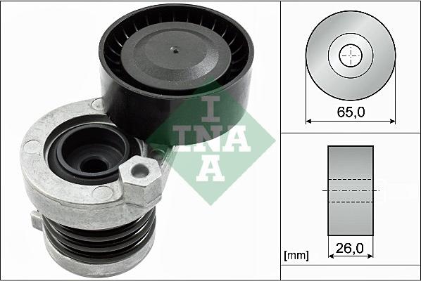 INA 534 0551 10 - Belt Tensioner, v-ribbed belt onlydrive.pro