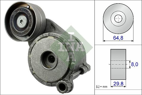 INA 534 0506 10 - Hihnankiristin, moniurahihna onlydrive.pro